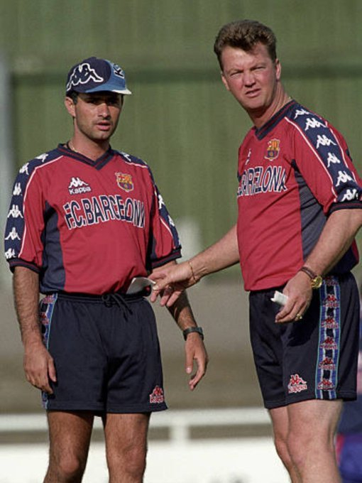 穆里尼奥与范加尔西甲老照片曝光|何塞·穆里尼奥_新浪体育_新浪新闻